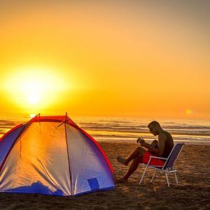 camping tranche sur mer